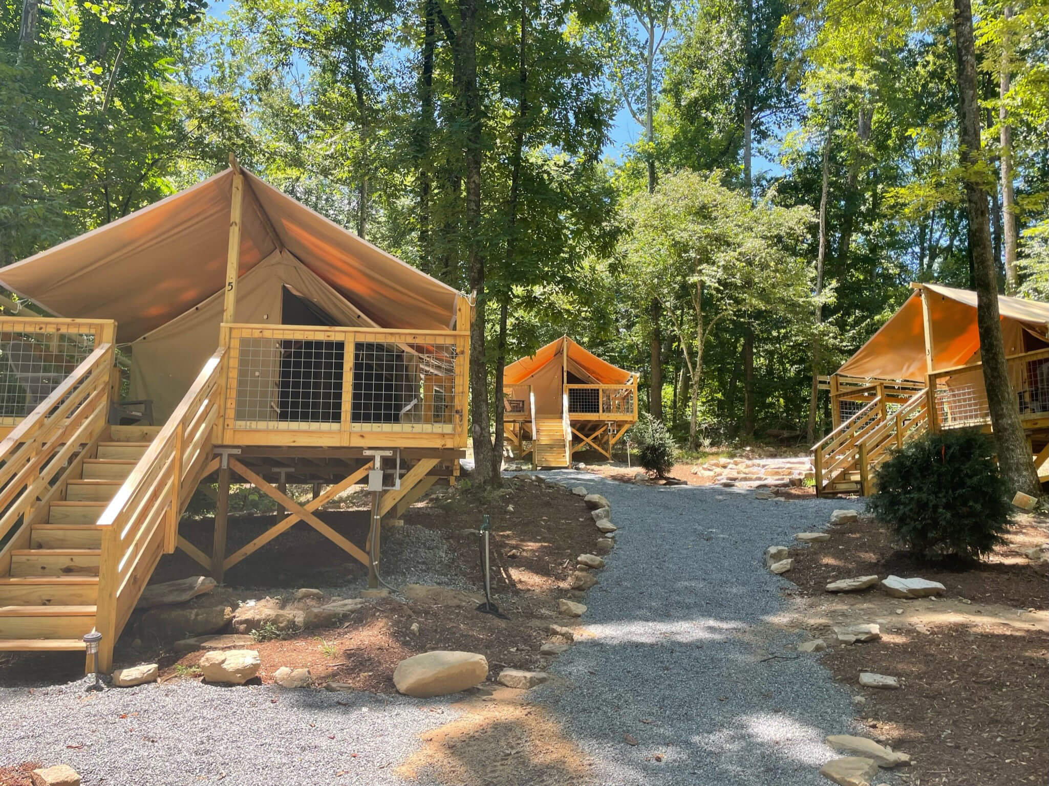 Wilderness Cove Glamping Tents | Outdoor Adventure Retreats