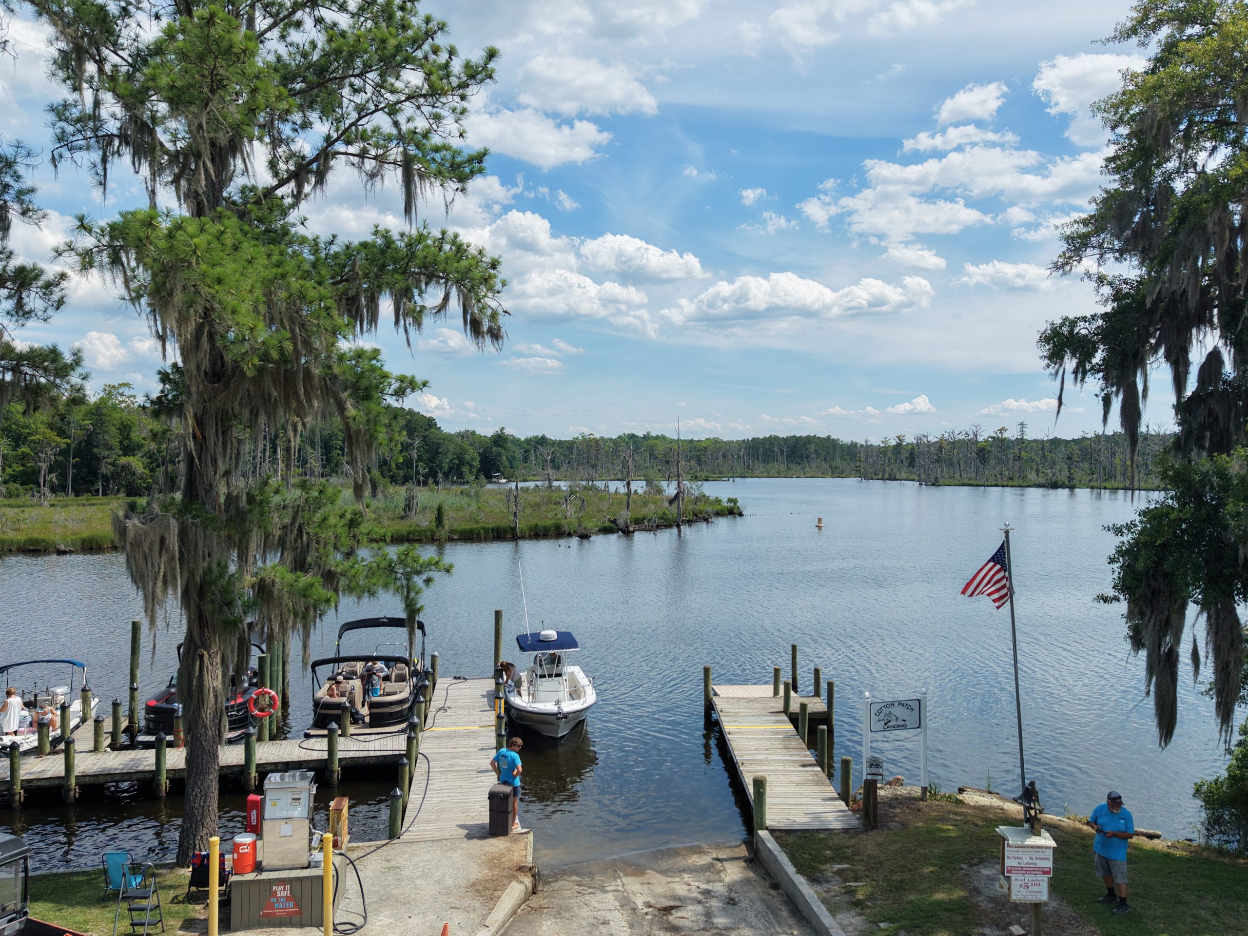 Blount's Creek boat ramp
